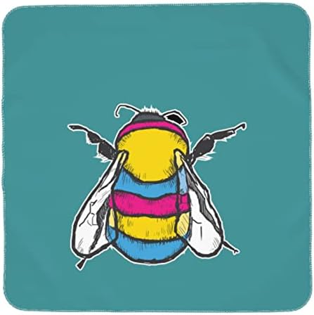 Waymay Pansexual Bee Детско Одеало, Като Одеало за Бебета, Калъф За Свободни Новородени, Детска Количка