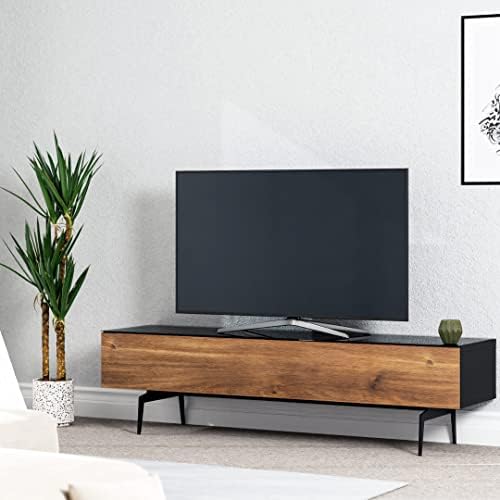 Поставка за телевизор премиум-клас SONOROUS ST-360 дневна - Мултимедийна конзола от луксозен дърво и стъкло - Съвременни