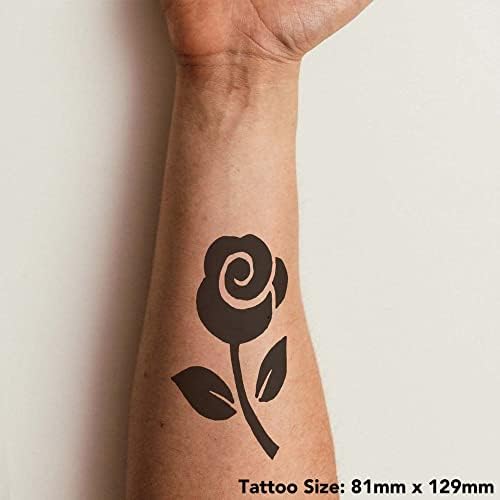 Временна татуировка Azeeda Голяма Роза (TO00055358)