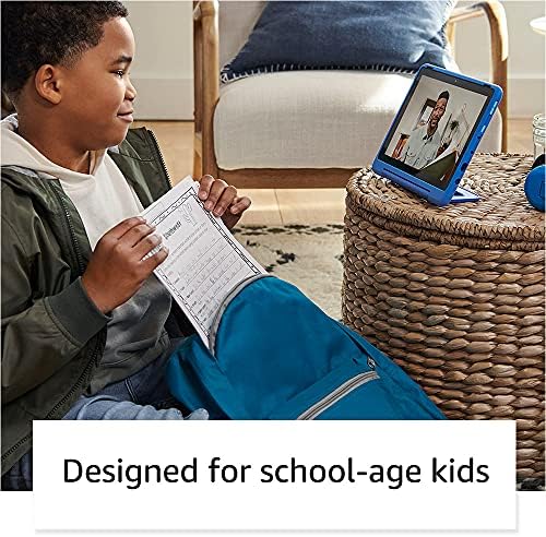 Таблет Fire HD 10 Kids Pro, 10,1 , 1080p Full HD, на възраст от 6 до 12 години, 32 GB, (випуск 2021 г.), обявен Good Housekeeping