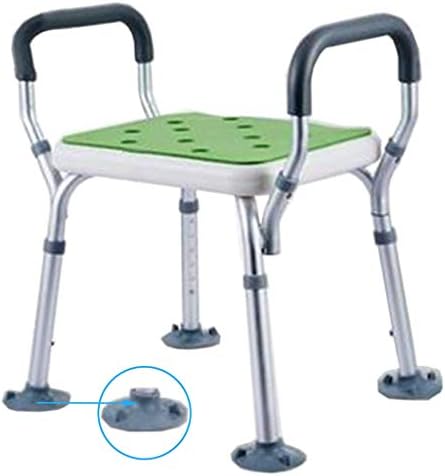 LZLYER Стол за душ, Тоалетна, Вана, Преносими Столове за баня, Водоустойчив Подвижен стол за баня с Подлакътници, Помощно средство за баня за инвалиди, възрастни хора, Б