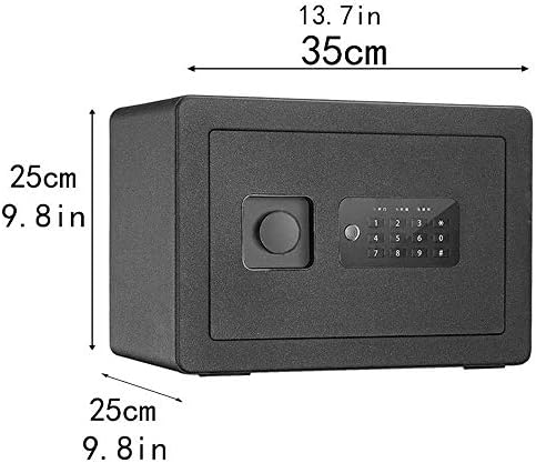 N/A Големият електронен цифров сейф, за домашна сигурност на бижута-имитация на заключване на сейфа (цвят: B)