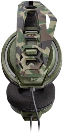 Детска Слушалки RIG 400HX Подвижен микрофон с шумопотискане за Xbox Series X, Xbox Series S, Xbox One, PS5, PS4, Nintendo Switch и PC - Forest Camo