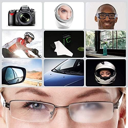 Противотуманная Кърпа за почистване на очила UPIONIC, Противотуманная Кърпа за очила, Обектива на камерата Мотоциклетни каски, Множество 500 Пъти (3 опаковки)