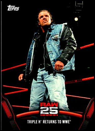 2018 Начело на WWE, Now Then Forever 25 години Raw #RAW-17 Triple H се Връща в търговската карта на WWE Борба