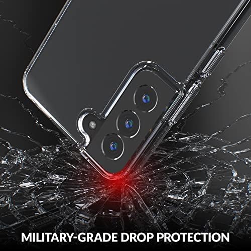 Калъф Копнеж Clear Guard, за Galaxy S22, устойчив на удари калъф за Samsung Galaxy S22 (6,1 инча)