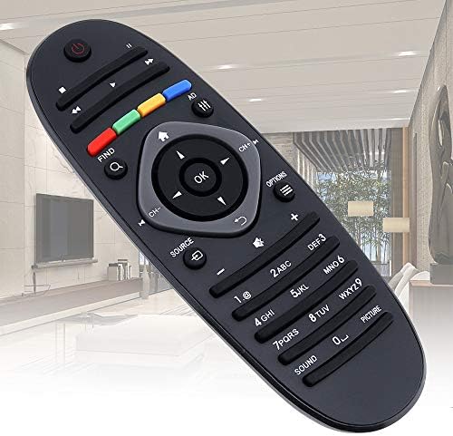 OriGlam Дистанционно управление за Smart TV Подмяна на Дистанционното управление е Подходящ за Philips TV 39PFL 42 46 50