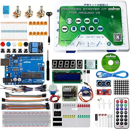 OSOYOO 39 1 Стартов Комплект за Начинаещи Arduino Разнообразни Сензорни Модули Разширен Комплект
