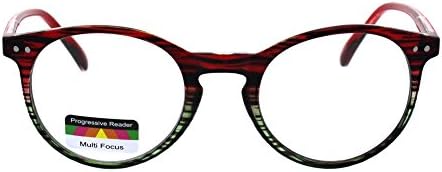 Многофокусные Прогресивни Очила за четене 3 Мощност от 1 Считывателе с Кръгла дупка Замочной
