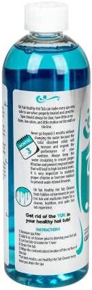 Oh Yuk Healthy Hot Вана Cleaner е Най-ефективното средство за почистване на хидромасажни вани отвътре и отвън помещения и спа центрове - 16 Грама
