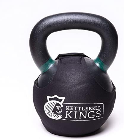 СПЕЦИАЛНО ЗА ПРОДУКТИ KETTLEBELL KINGS - Обвивка за kettlebells с прахово покритие (4-48 кг) - Външен Защитен калъф за kettlebells с 3 мм неопреновым ръкав за защита на kettlebells във фитнес за