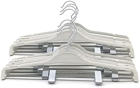 KOOBAY Закачалка за панталони 13 удължителен кабел Бял Зара Стил на Бански костюми Дисплей Закачалки За Дамско Бельо, 10 X