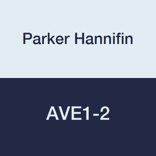 Parker Hannifin AVE1-2 Изкован Месинг Външен Коляно Клапан за Достъп, 1/4 SAE Външна Факельная Тръба x 1/8