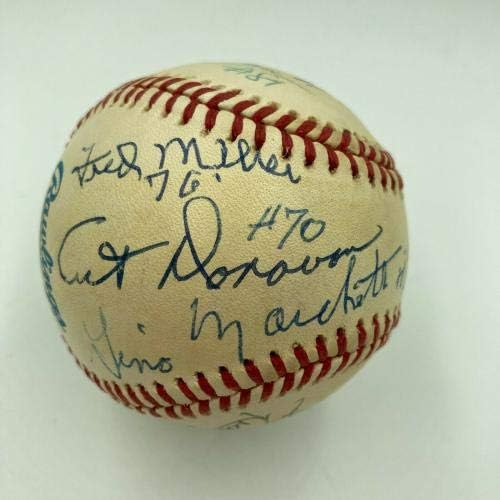 Джони Unitas Балтимор Колтс Зала на Славата Легенди на Бейзбола с няколко Подписите на JSA COA - NFL С Автографи на