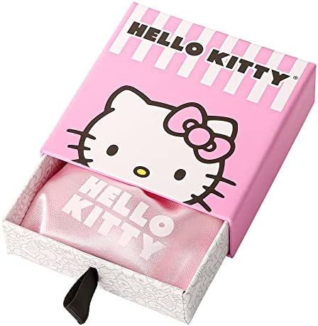 Обеци от злато Hello Kitty 10 карата - Обеци-карамфил на Hello Kitty с Емайл покритие - Бижута Hello Kitty - Аксесоари Hello Kitty