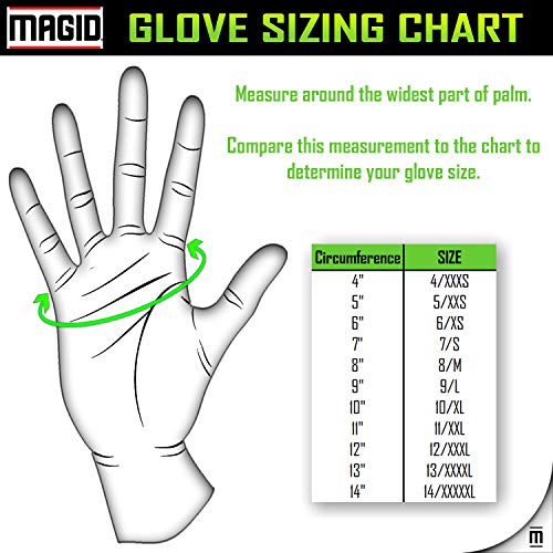 Удароустойчив ръкавици MAGID Бунтовник Series | Cut Level A5 от изкуствена кожа, без закопчалка