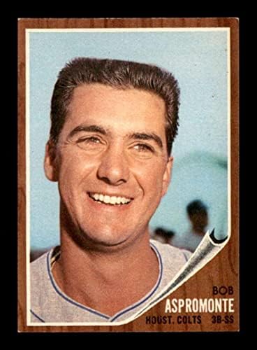 #248 Боб Аспромонте - Бейзболни картички Topps 1962 г. (Конвенционални) С градацией NMMT - Реколта картички с автограф бейсболистов