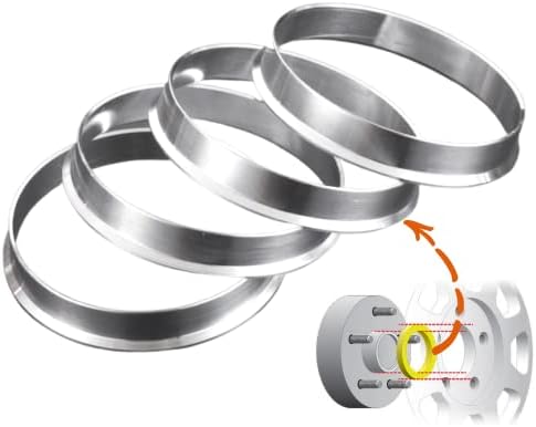 Центрические пръстени на главината Laicarvor от алуминиева сплав 74,1 - 70,1 OD = 74,1 mm ID = 70,1 мм Броя (4)