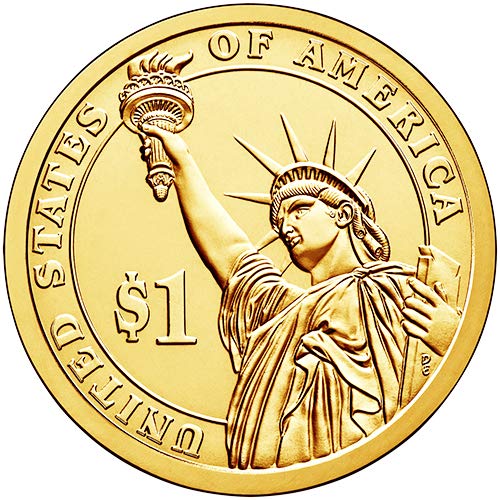 2015 Позиция P A BU Избор на председателите на долара Дуайт D. Айзенхауер В монетния двор на САЩ, Без да се