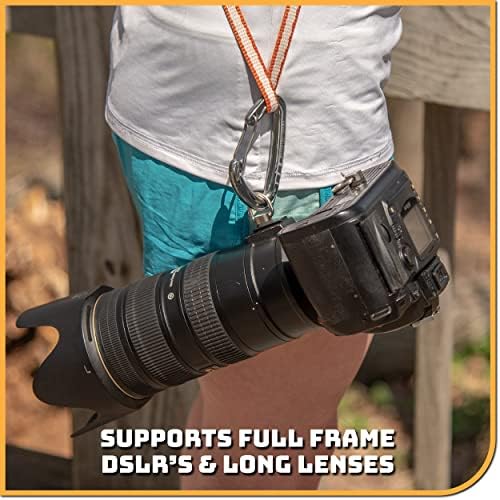 D-образен пръстен за закрепване на пушка за камерата Опасност Buddies - Лесно прикрепете карабина към камерата с помощта на този D-образни халки за закрепване на статив