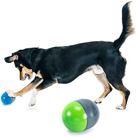 Яки Ricochet - Електронна пищащая играчка за кучета - 2 парни бани играчки Скърцане, за да отнеме на кучета - пристрастяване пъзел игра, за отегчени, притеснен или енергич