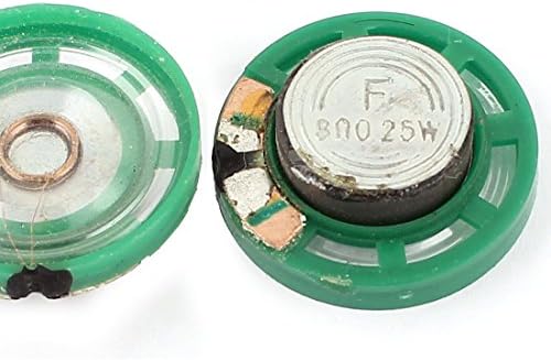 Aexit 2 елемента 8 Високоговорителя Ремонт Ω 0,25 W 27 мм Външен Диаметър на Магнита Мини Високоговорителя