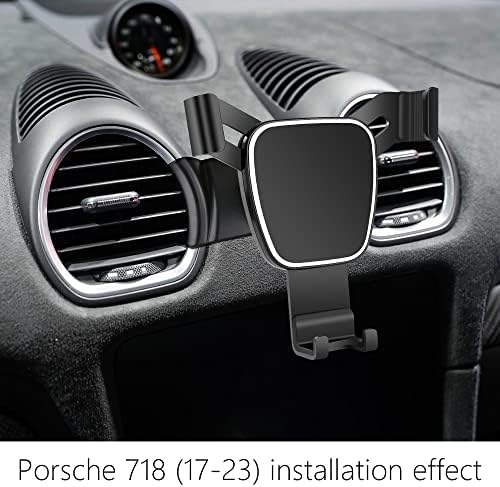 Кола номер LUNQIN за 2017-2023 Porsche 718 Boxster, Cayman Автоаксесоари Навигация Скоба Декорация на Планина за Мобилен телефон