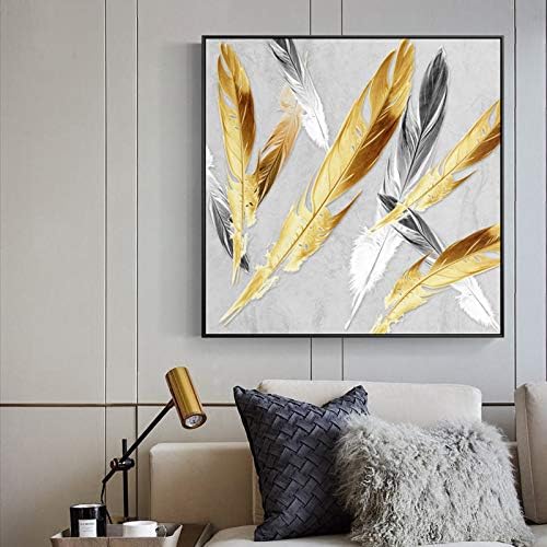 Skyinbags Живопис с маслени бои На платно - Абстрактното Изкуство със Златното Перо на Съвременната Живопис