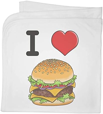 Детски памучни одеало /Шал Azeeda I Love Burgers (BY00026308)