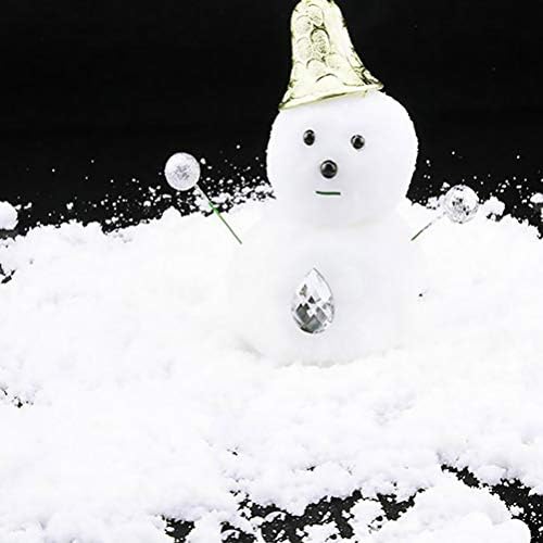 45 Бр Сняг САМ Изкуствен Сняг на Прах Симулация на Сняг Изпълни Подпори Вечерни Доставки Коледна Украса Подаръци Украса