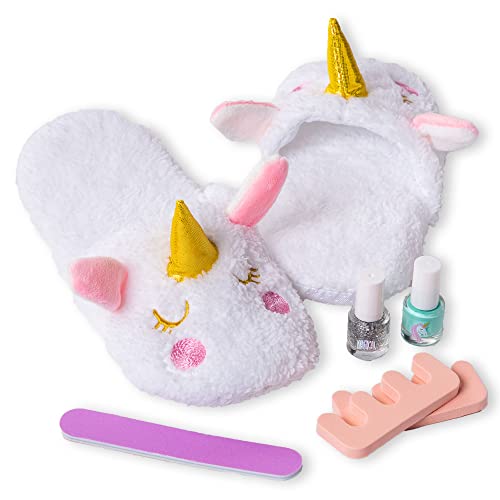 Подаръчен комплект So Magical Unicorn за спа процедури за крака - Комплект за душ и спа-игри за юноши и момичета