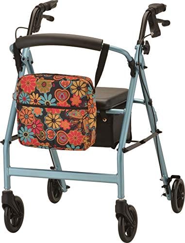 Универсална чанта-тоут NOVA за Сгъване Ходунков, ролки, инвалидни колички и Самокатов, Boho Blossoms