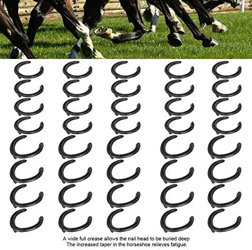 Набор от Подков Oreilet, Подкови за Конете, 10 Комплекта Стенен декор за конна езда, Изработване на Украса за Партита, Езда
