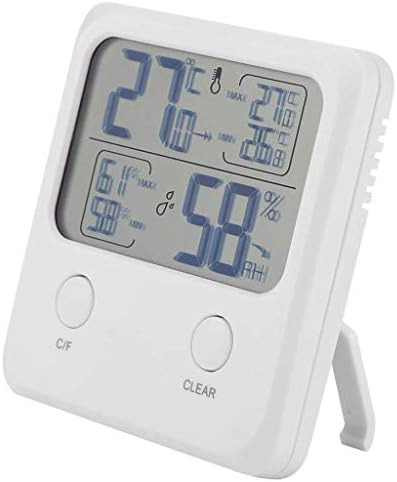 UXZDX CUJUX Стаен Термометър Дигитален Влагомер Стаен Термометър, Влага Стайна Температура с Рядка Екран