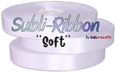 Subli-Ribbon Мек Сатен, Каишка за Сублимация САМ Custom Cloth Полиестер (25 мм x 30 mc)