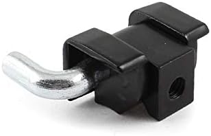Фитинги за електрически шкаф X-DREE Скрити панти от сплав с Черно на цвят с дължина 1.7 инча (Electricidad Gabinete, профили