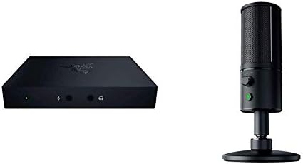 Карта за улавяне на поточна игри Razer Ripsaw стрийминг на HD и микрофон Seiren X USB: Професионално ниво - Вграден амортизирующее