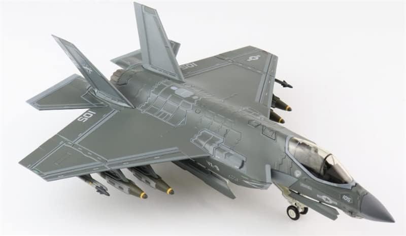за Hobby Master Lockheed F-35C Lightning II 168842/XE-105, VX-9 Вампири, ВОЕННОМОРСКИТЕ сили на САЩ, 2018 1/72 MOLDED ПОД