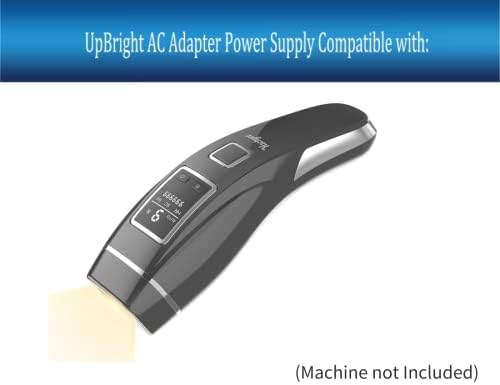 Адаптер UpBright 24V AC/DC е Съвместим с вашето устройство за лазерна епилация Yachyee Ai10 Модел на батерията: R481-2402000D