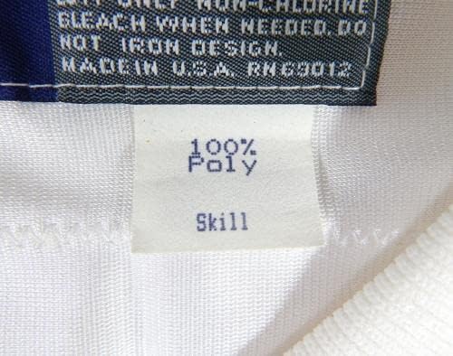 1998 Kansas City Chiefs Kotto Cotton #4 Game Пусна Бялата фланелка 40 DP33186 - Използваните тениски за игри NFL без подпис