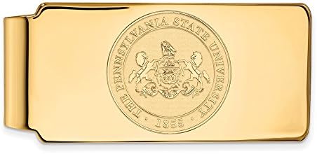 Скоба за пари LogoArt от Жълто Злато 14 карата Стопанските на щата Пенсилвания