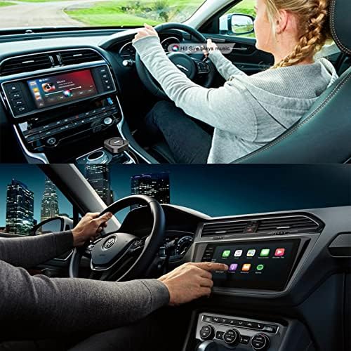 Безжичен адаптер Carplay 4 в 1, Автоматичен Безжичен адаптер Android с Netflix, YouTube, TV Live, версия 2023 Magic Box