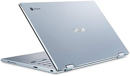 ASUS лаптоп Chromebook Enterprise Flip C433 2 в 1, 14-инчов сензорен екран FHD 4-лентов NanoEdge, Intel Core m3-8100Y, 8 GB, 128 GB eMMC, КБ с подсветка на Chrome OS, с актуализация на Chrome Enterprise, C433TA-GE388T