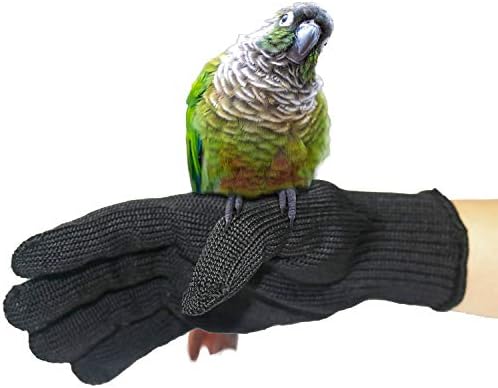 Ръкавици за дресура птици Bac-кухня, Защита от ухапвания, Ниво 5 Работни Защитни Ръкавици за Дъвчене Папагали,