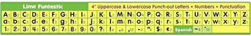 Учителят е създал Ресурси Lime Fantastic 4 Letters Combo Pack (5820)