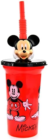 Комплект чаши Мики с капак и соломинкой - Комплект с Бутилка за вода Мики с соломинкой, Стикери Мики и много Други | Мики Sippy Cup
