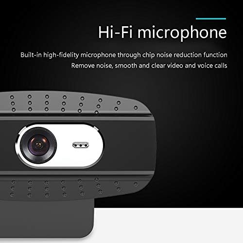 YNAYG Уеб камера Ultra HD 1080P Уеб камера, подключаемая и воспроизводимая USB-камера, USB уеб камера на живо, игри, разговори и конференции