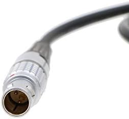 Кабели Alvin's 2-Пинов конектор за свързване на захранващия кабел dc със спирала скруткой за Teradek Bond