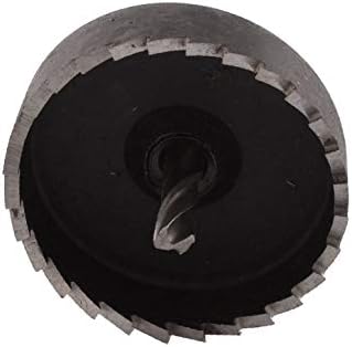 X-DREE за рязане на желязо с диаметър 50 mm, с бормашина за пробиване на отвори с диаметър 6 мм, инструмент за пробиване на дупки HSS (Herramienta de sierra de perforación HSS за пробиване на ?