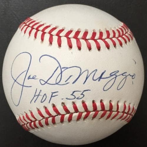 Джо Ди Маджо КОПИТО, 55 Подписан AL Baseball, PSA MINT 9 бейзболни топки с автографи